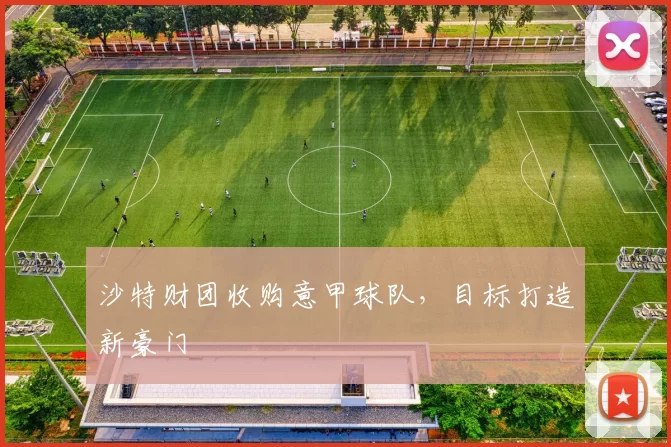 沙特财团收购意甲球队，目标打造新豪门